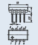 Optocouplers AOT101ZHS USSR 2 pcs N2