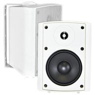 OSD Audio AP520 Black 5.25-inch Indoor or Outdoor 120-Watt Patio Speaker Pair