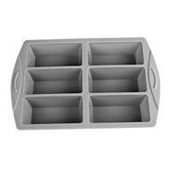 Generic Rectangle Silicone Moulds Cake Pan,Chocolate Baking Tray N3