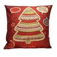 Pillow Cover,Haoricu Christmas New Year Deer Snowman Christmas tree Sofa Bed Home Decor Pillow Case Cushion Cover... N2