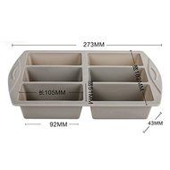 Generic Rectangle Silicone Moulds Cake Pan,Chocolate Baking Tray N4