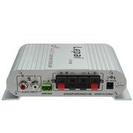 ELEGIANT 200W 12V Mini Hi-Fi Amplifier Booster Radio MP3 Stereo with Power Adapter for Car Motorcycle Home Black... N15