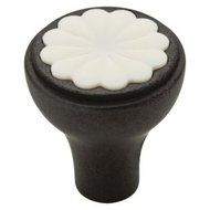 Threshold Marleigh Knob - 4-Pack - Soft Iron Finish White