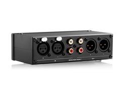 Nobsound Mini Fully Balanced Passive Preamp HiFi Pre-Amplifier XLR/RCA Volume Controller (Black) N3