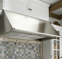 Dacor EH4818SCH: 48" wide, 18" high, and 26 7/8" deep Epicure wall-mounted hood