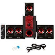 Theater Solutions TS521 Home 5.1 Speaker System with USB Bluetooth and 2 Extension Cables N2