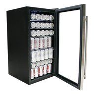 Whynter BR-130SB Beverage Refrigerator with Internal Fan, Stainless Steel N2