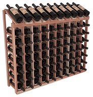 Wine Racks America Redwood 10 Column 8 Row Display Top Kit. 13 Stains to Choose From!