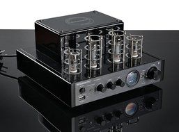 Nobsound MS-10D MKII Hybird Tube Amplifier with Bluetooth/USB/Headphone for Hi-Fi (Black) N4
