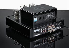 Nobsound MS-10D MKII Hybird Tube Amplifier with Bluetooth/USB/Headphone for Hi-Fi (Black) N5