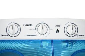 Panda Small Compact Portable Washing Machine (19 lbs Capacity) with Spin Cycle PAN719SG- Largest Size, Built in... N5