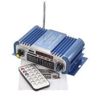 Mini Amplifier, ELEGIANT HiFi Digital Super Bass Stereo Audio Amplifier Support USB / SD / MMC Card Built-in FM... N9