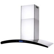 AKDY New 36" European Style Wall Mount Stainless Steel Range Hood Vent Touch Control AZ-198KN3 36" N6