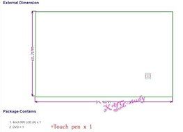 4 inch 320*480 Resistive Touch Screen TFT XPT2046 LCD compatible with Raspberry Pi (Pi 2)... N3