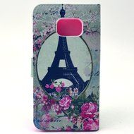 Galaxy S6 Edge Case, Firefish Folio Flip Premium PU Leather Lovely Wallet Shell [Scratch-resistant][Kickstand]...