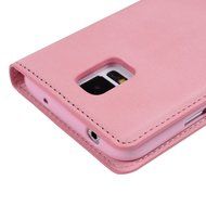Galaxy S5 Case, YOKIRIN Printed Dream Catcher &amp; Campanula Design [Wrist Strap] Flip Folio...
