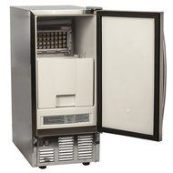 EdgeStar Outdoor Undercounter Clear Ice Maker - Stainless Steel N5