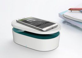 BENTO Close Contact Induction Stereo Speaker Magnetic Induction Wireless Stereo Speaker Compatible with Android... N4