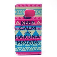 Galaxy S6 Edge Case, Firefish Folio Flip Premium PU Leather Lovely Wallet Shell [Scratch-resistant][Kickstand]... N6