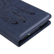 Galaxy S5 Case, YOKIRIN Printed Dream Catcher &amp; Campanula Design [Wrist Strap] Flip Folio... N10