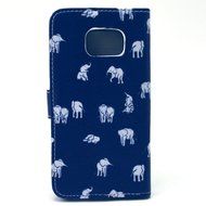 Galaxy S6 Edge Case, Firefish Folio Flip Premium PU Leather Lovely Wallet Shell [Scratch-resistant][Kickstand]... N9