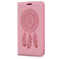 Galaxy S5 Case, YOKIRIN Printed Dream Catcher &amp; Campanula Design [Wrist Strap] Flip Folio... N11