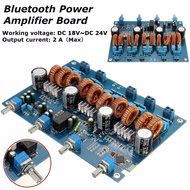 ELEGIANT TPA3116 4x50W+100W 4.1 Class D Amp with 4.0 Bluetooth Stereo Amplifier Board N7