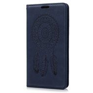 Galaxy S5 Case, YOKIRIN Printed Dream Catcher &amp; Campanula Design [Wrist Strap] Flip Folio... N15