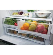 GE GNE26GSDSS 26.3 Cu. Ft. Stainless Steel French Door Refrigerator - Energy Star N2