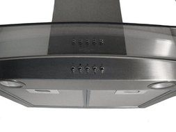 Range Hood Wall Mounted Stainless Steel 30" KA-112-CS NT AIR. Made in Italy. N3