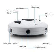 GizmoVine Mini Bluetooth 4.0 Receiver With Aux Radio Car Adapter, Hands-free Calling and Music Streaming iPhone...