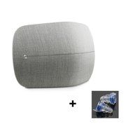 B&amp;O PLAY by Bang &amp; Olufsen Beoplay A6 Music System Multiroom Wireless Home Speaker (Light Gray) with free one... N5