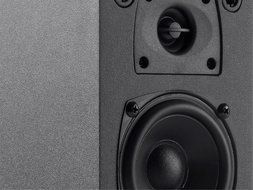 Monoprice Surround Bookshelf Home Speaker, Set of 2, Black (114366) N3