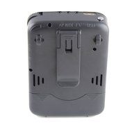 Longruner Portable Voice Amplifier Clock Fm USB Mini Megaphone Loudspeaker for Teacher,tour,sales(black) N8