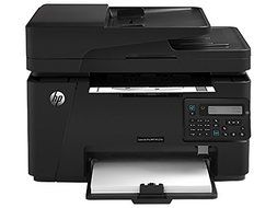 HP LaserJet Pro M127fn Multifunction Laser Printer, 20ppm Black, 600x600 dpi, 150 Sheet Input Tray, Print, Copy...