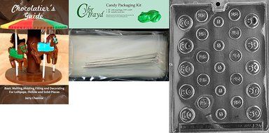 Cybrtrayd J024 Coins Jobs Chocolate Candy Mold N4