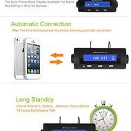 PowerLead Ckit PCK023 Wireless FM Transmitter, Stream Music for Car Stereo System for Smartphone, iPad/iPod, Tablet...