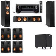 Klipsch RP-260F Tower Speakers-SDS12-7.1-Denon AVR-X3200W
