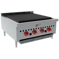 Wolf Range Company SCB25 Char-Broiler 25 Wide 27 Deep Radiant Style Gas 14 500 BTU Every 6