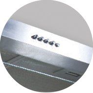 Yosemite Home Decor BWRS30B Builder Series Undercabinet Hood, 30-Inch, Black N2