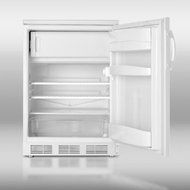 Summit CT66L Freestanding Refrigerator-freezer with Lock, Summit's "Dual Evaporator" Cooling and Cycle Defrost