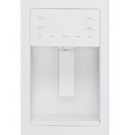 GE GFE24JGKWW 33" Energy Star Qualified French-Door Refrigerator with 23.8 Cu. Ft. Capacity, in White N3