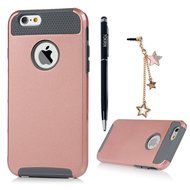 iPhone 6 Case, iPhone 6S Case (4.7"), YOKIRIN 2 in 1 Hybrid Heavy Duty Dual Layer Hard PC Back Soft TPU Bumper... N27