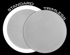 OSD Audio ACE550 5.25-Inch Kevlar 100-Watt Trimless Thin Bezel In-Ceiling Speakers, Pair N4