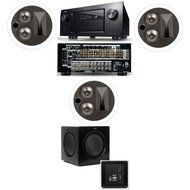 Klipsch KL-7502-THX 3.1 In-Ceiling-Denon IN-Command AVR-4520CI A/V- White