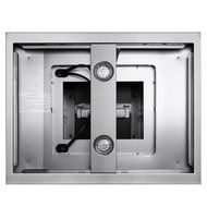 AKDY&reg; 36" Stainless Steel Island Mount Dual Side LED Touch Screen Display Range Hood Kitchen Cooking Vent w/ Baffle... N9