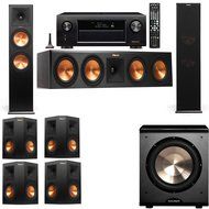 Klipsch RP-280F Tower Speakers-PL-200-7.1-Denon AVR-X4100W