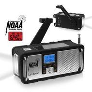 810106 - Solar Hand Crank Weather Radio