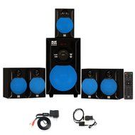 Blue Octave B51 Home Theater 5.1 Powered FM Speaker System with Bluetooth and Optical Input N2