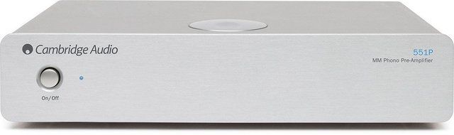 Cambridge - Azur 551P MM Phono Preamp (Silver) N3